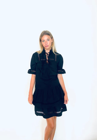 Emilie Black Skirt - Nonchi Amsterdam